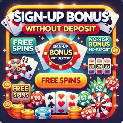 no deposit signup bonus