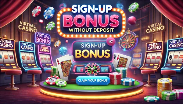 no deposit signup bonus